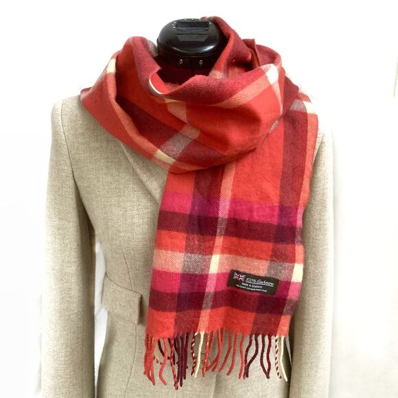 Made in Scotland 100% Cashmere Tartan Plaid Scarf | Unisex Winter Staple | New - Picture 1 of 15